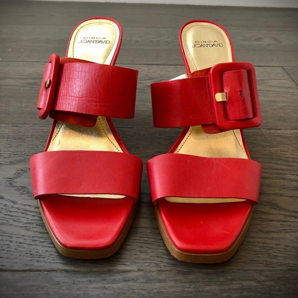Circa Joan & David Leather Sandals - Picture 2 of 9
